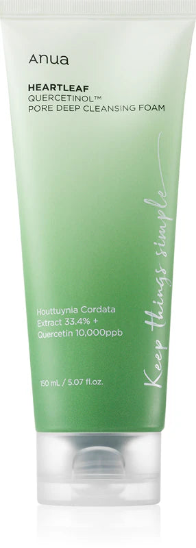 Anua Heartleaf Quercetinol Pore Deep Cleansing Foam